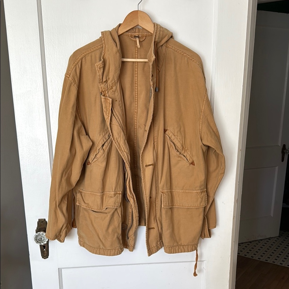 Free People Tan Jacket